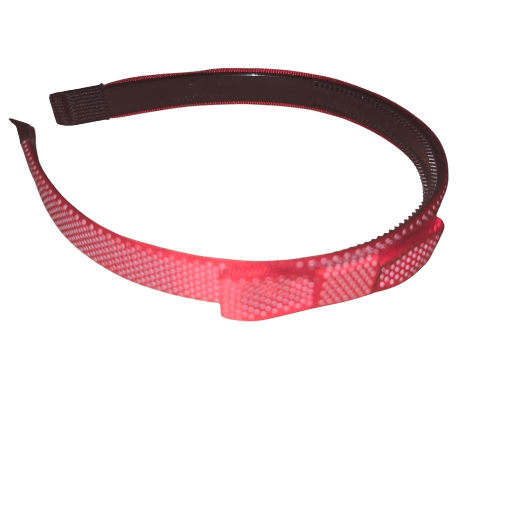 Elegant Red Headband with‎ Bow